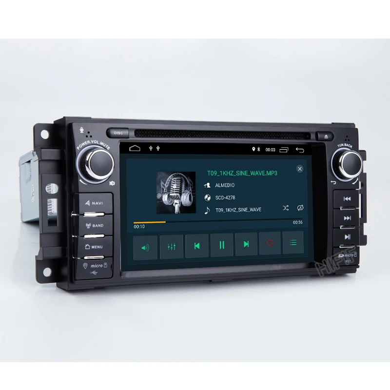 Автомобильный DVD плеер с восьмиядерным процессором Android 10 для JEEP GRAND CHEROKEE Патриот