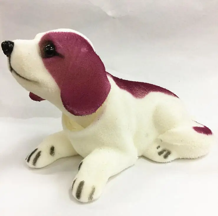 St. Bernard Dog Bersai 6 шт. Милый Забавный встряхиватель для собак кивая собака качели собака маятник собака дома или авто интерьера украшения для детских игрушек подарок - Название цвета: St. Bernard Dog