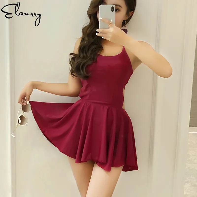 Новинка 2018 цельный женский купальник с открытой спиной сексуальный пуш ап летние