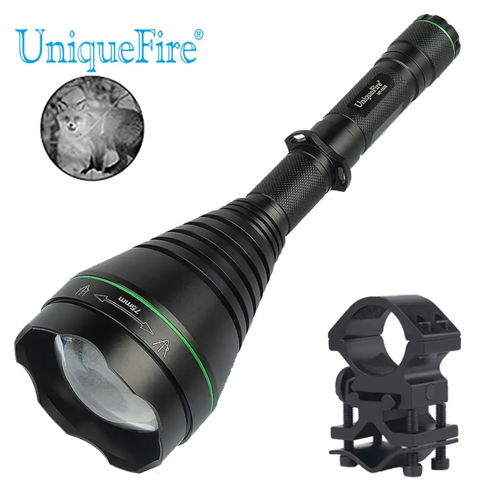 Фонарик UniqueFire 1508 T75 IR 850nm масштабируемый фонарик с 3 режимами ночного видения