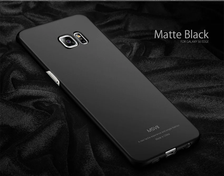 Чехол для samsung Galaxy S6 edg чехол MSVII coque для samsung S6edge Чехол Жесткий PC задняя чехол для Galaxy S6 Edge чехол для телефона