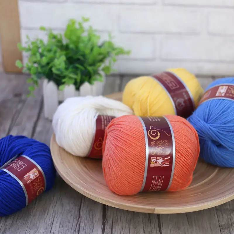 Бесплатная доставка овечья шерсть биологический кашемир пряжа Toyobo для ручного