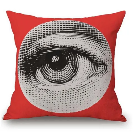 3 Модный Ретро декоративный чехол для подушки Fornasetti Art Master Car, Винтажный чехол для дивана, домашний декор, лен, высокое качество - Цвет: 3