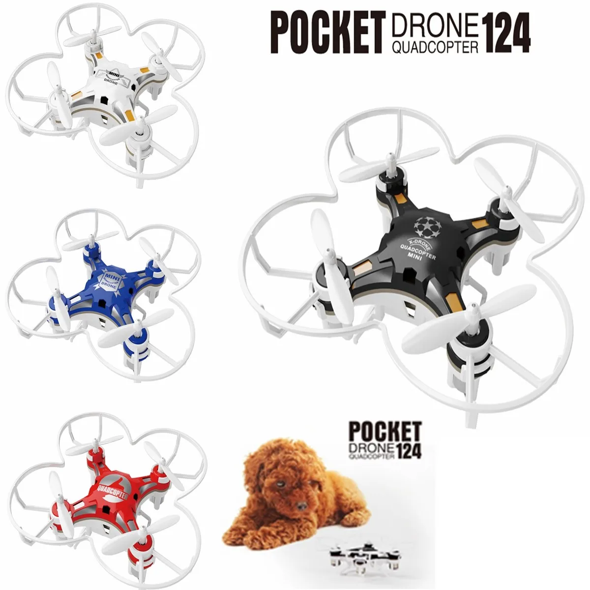 Новейшая модель FQ777 мини-Дрон 4CH 6 AXIS GYRO RC QUADCOPTER переключаемый контроллер RTF Бла