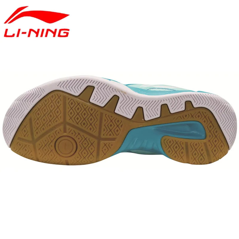 Li Ning/2017 г. Новая женская обувь для тренировок по бадминтону дышащие Нескользящие