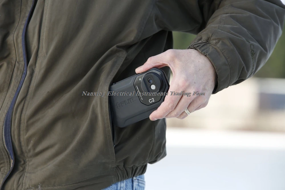 Быстрое прибытие FLIR C2 Инфракрасный Тепловизор термальная камера Карманный размер ИК камера Датчик тепла