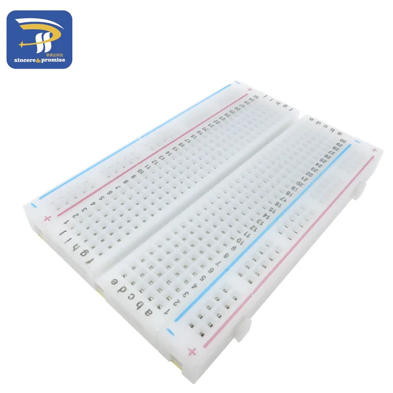 400 Соединительная точка Блокировка пайки мини макетная прозрачная макетная плата 83X55 мм кристальная тестовая макетная плата
