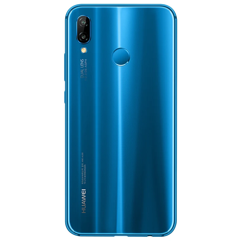 Huawei Nova 3e Android 8 0 5 84 дюймов Восьмиядерный мобильный телефон 4 ГБ ОЗУ 64 Гб 128 ПЗУ 24MP 16MP
