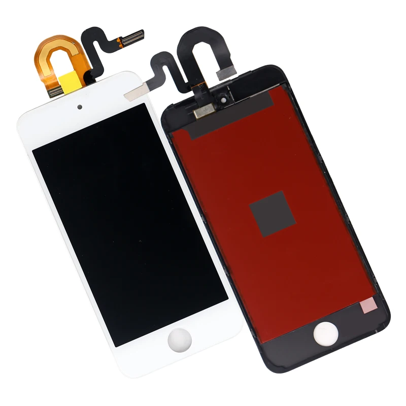 Для iPod Touch 5 й ЖК экран дигитайзер сенсорная панель стекло в сборе для Бесплатная