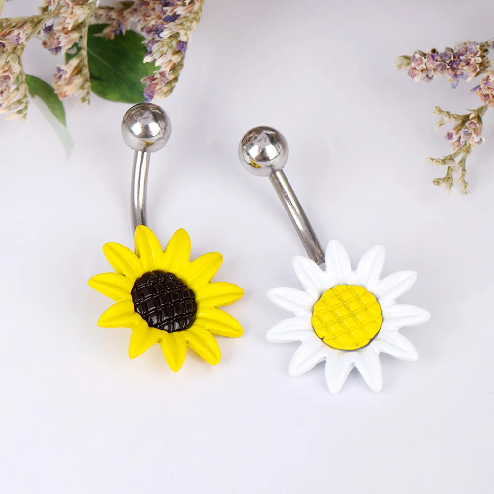 Женское кольцо подвеска для пупка из хирургической стали|Украшения тела| |