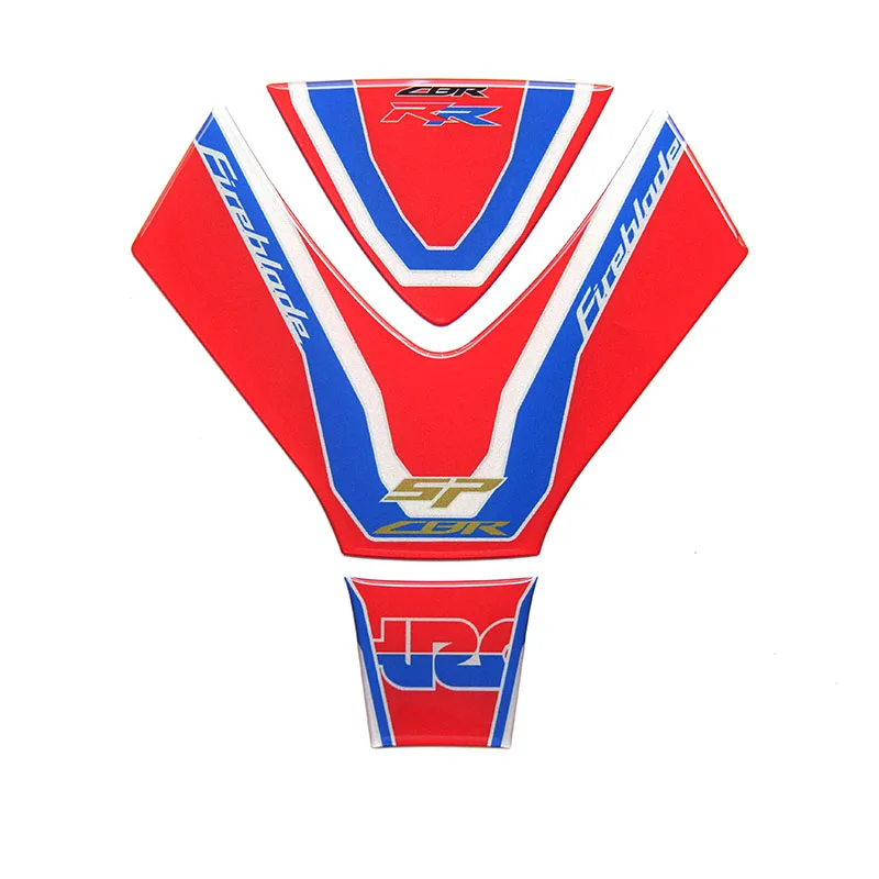 Мотоцикл для CBR1000RR sp HRC Передний Задний обтекатель двигателя автомобиля стикер 3D Edge Гель Защита бака краски pad - Цвет: 6