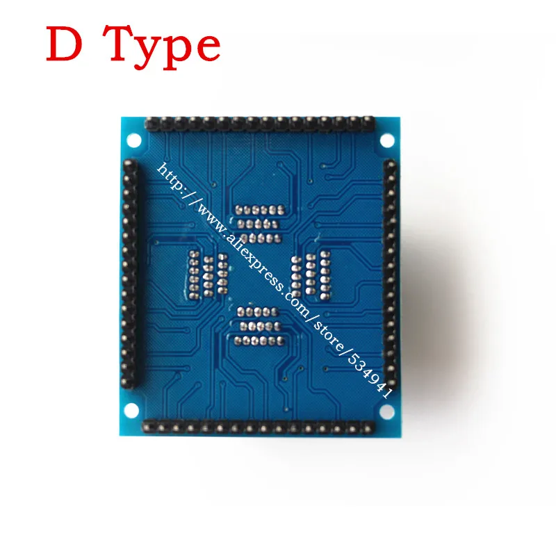 Адаптер гнезда QFP64 TQFP64 LQFP64 IC тестовая розетка выжигание 0 5 м программатор STM32