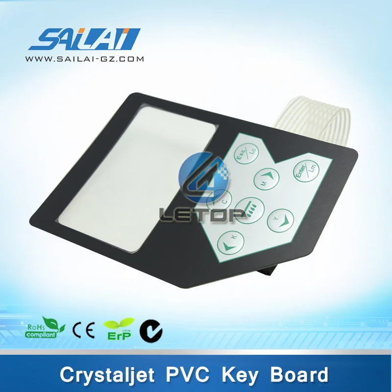 

Высококачественный струйный принтер Crystaljet 3000, клавиатура из ПВХ