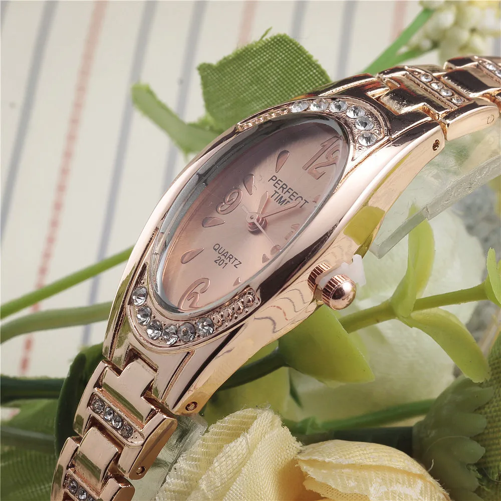 Часы наручные женские кварцевые в стиле ретро брендовые роскошные классические