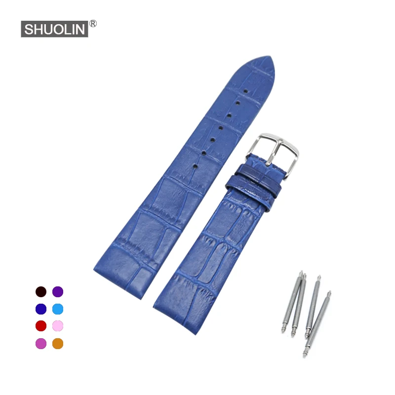 Ремешок из натуральной кожи для наручных часов 12 14 16 18 20 22 мм 2020|watch strap 12|20mm