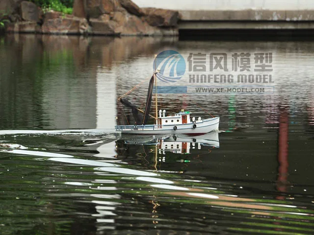 Классическая деревянная шкала парусная лодка корабль 1/25 NAXOX RC масштаб монтажная