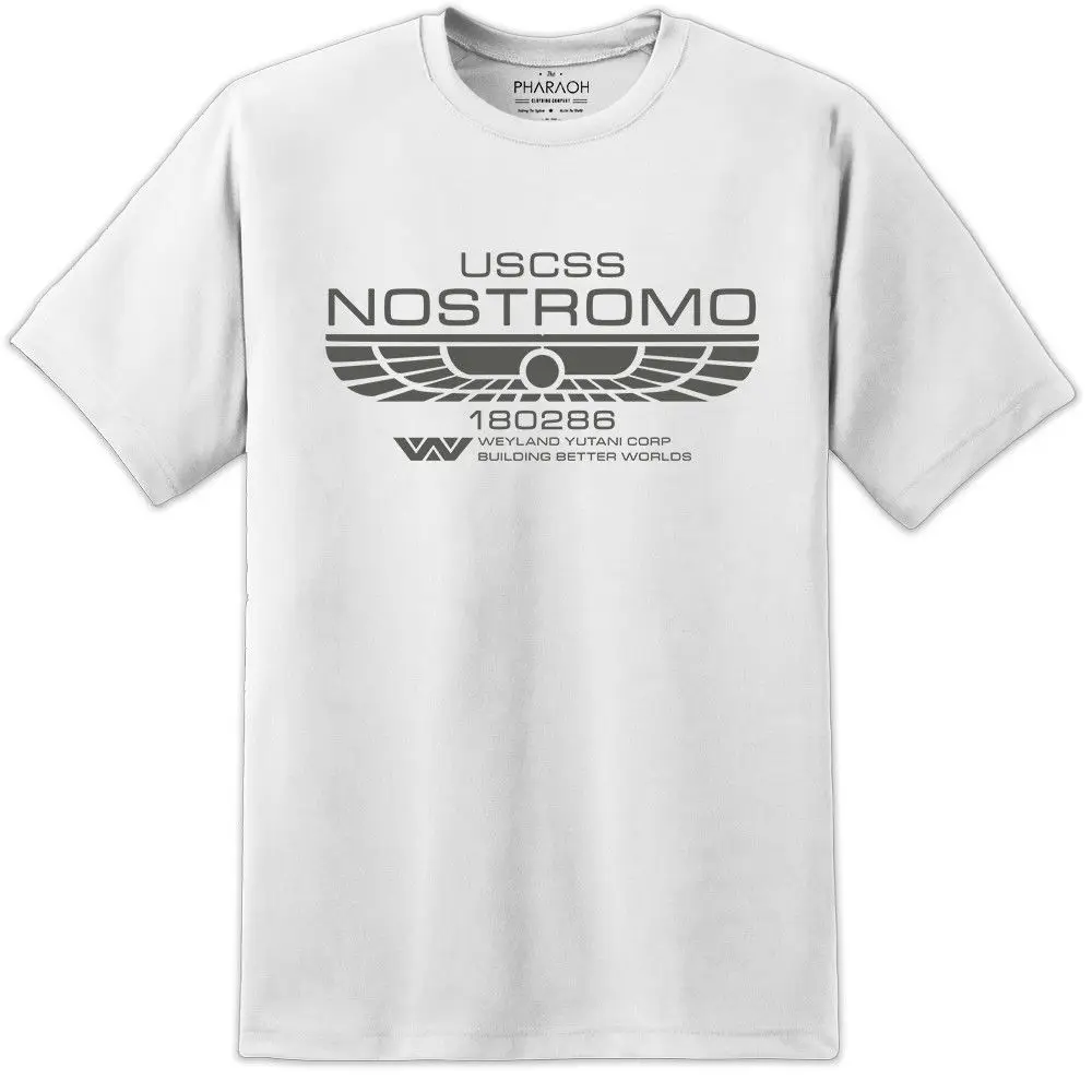 Alien Classic Nostromo Crew футболка Sulaco M41A PULSE RIFLE Movie Film крутая Повседневная Мужская Унисекс