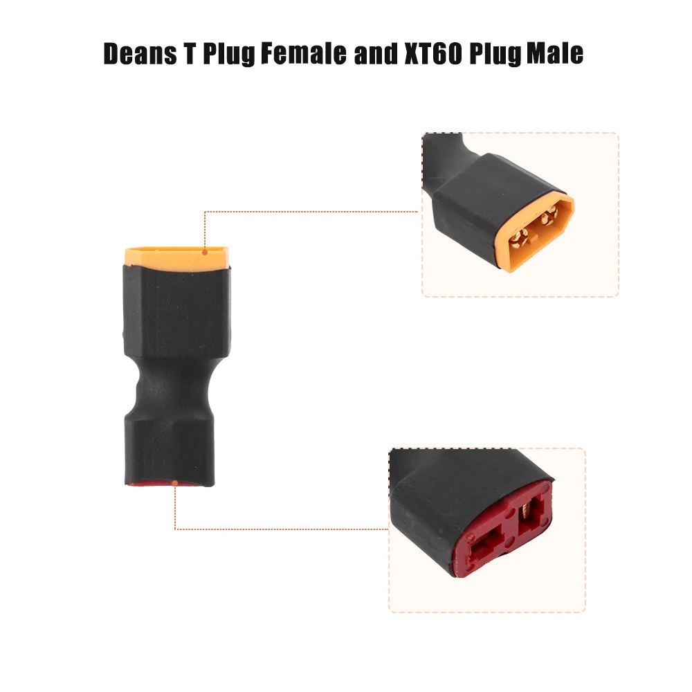 5 pcsDeans T Plug Female/Male и XT60 штекер гнездовой/мужской разъем адаптер конвертер для RC