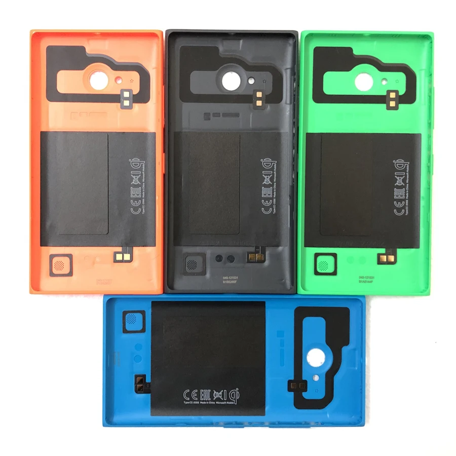 100% оригинальный новый чехол-накладка для Nokia lumia 730 735 чехол аккумулятора замена