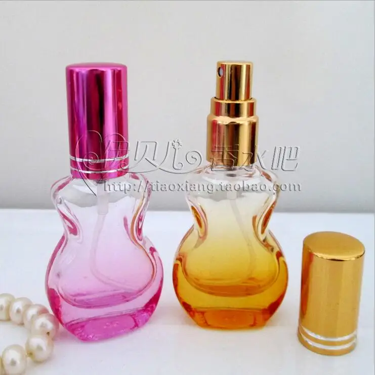 Бесплатная Доставка 8 мл Стекло Духи Спрей Гитара Бутылка Парфюм Женщины Макияж