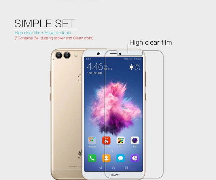 2 шт./партия NILLKIN huawei P Защита экрана смартфона Глянцевая Прозрачная smart защитная