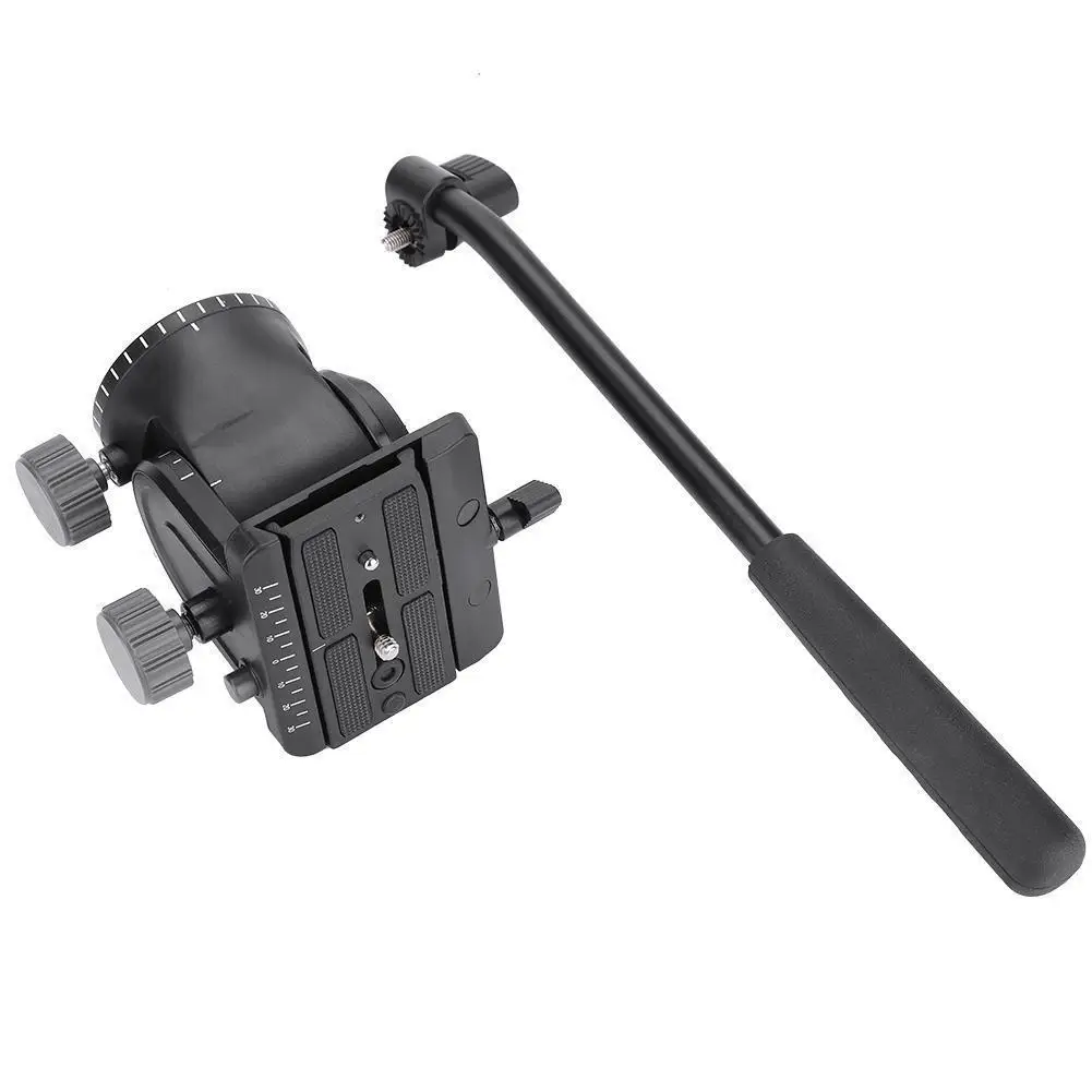 TTKK KINGJOY гидравлический штатив с жидкостью для камеры головка QR пластина DSLR