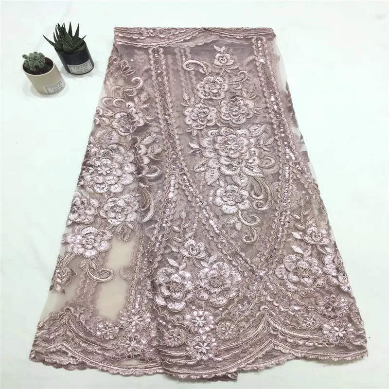 Элегантное бургундское вино оптом свадебные нигерийские кружевные ткани