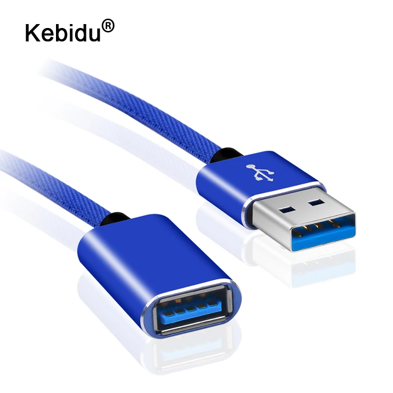 Удлинитель кабеля USB 2 0 1 м кабель штырь гнездо кабели для передачи данных ПК
