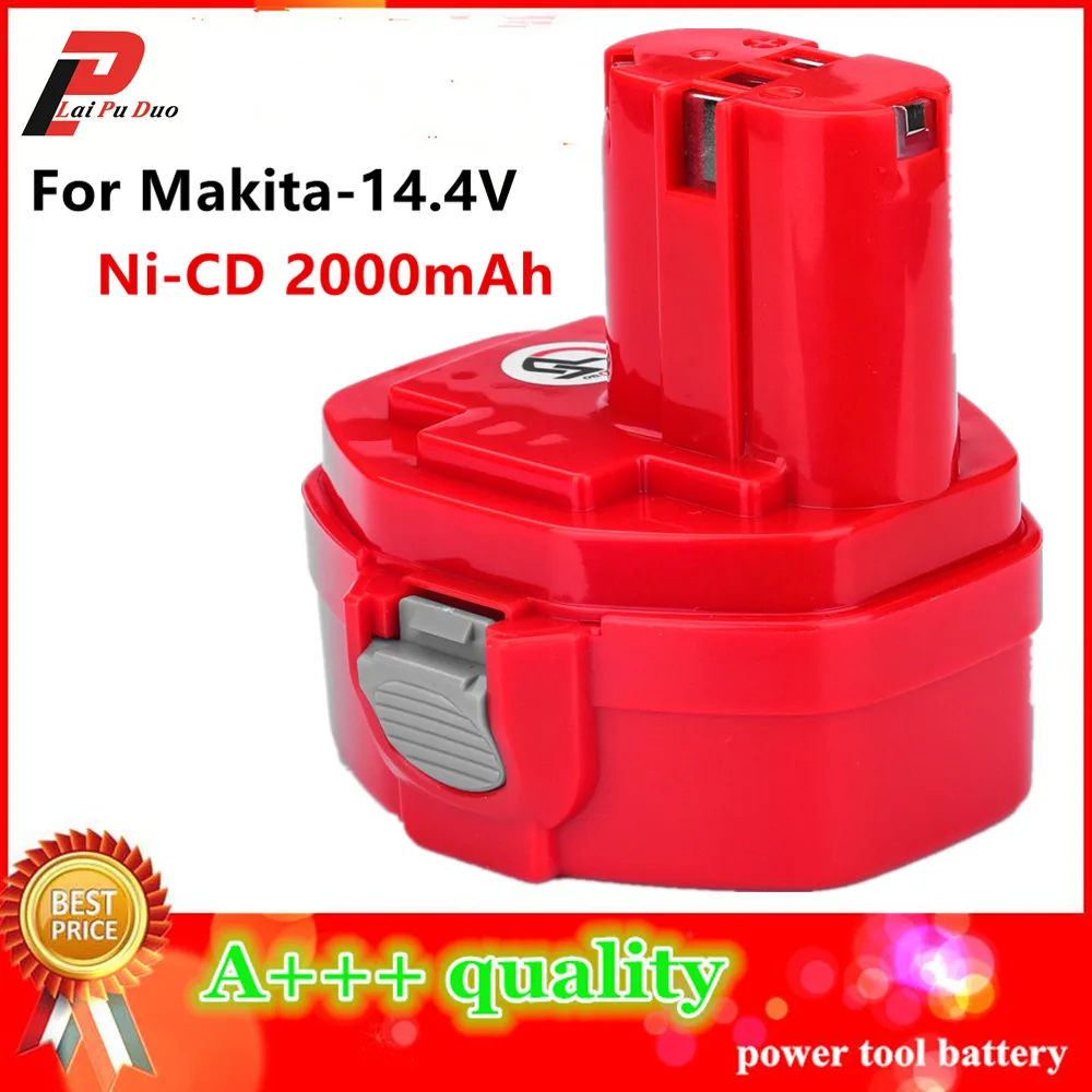 Сменный аккумулятор Ni CD 14 4 В 1433 Ач для электроинструмента MAKITA 1434 1435 1435F 192699 A 193158 3
