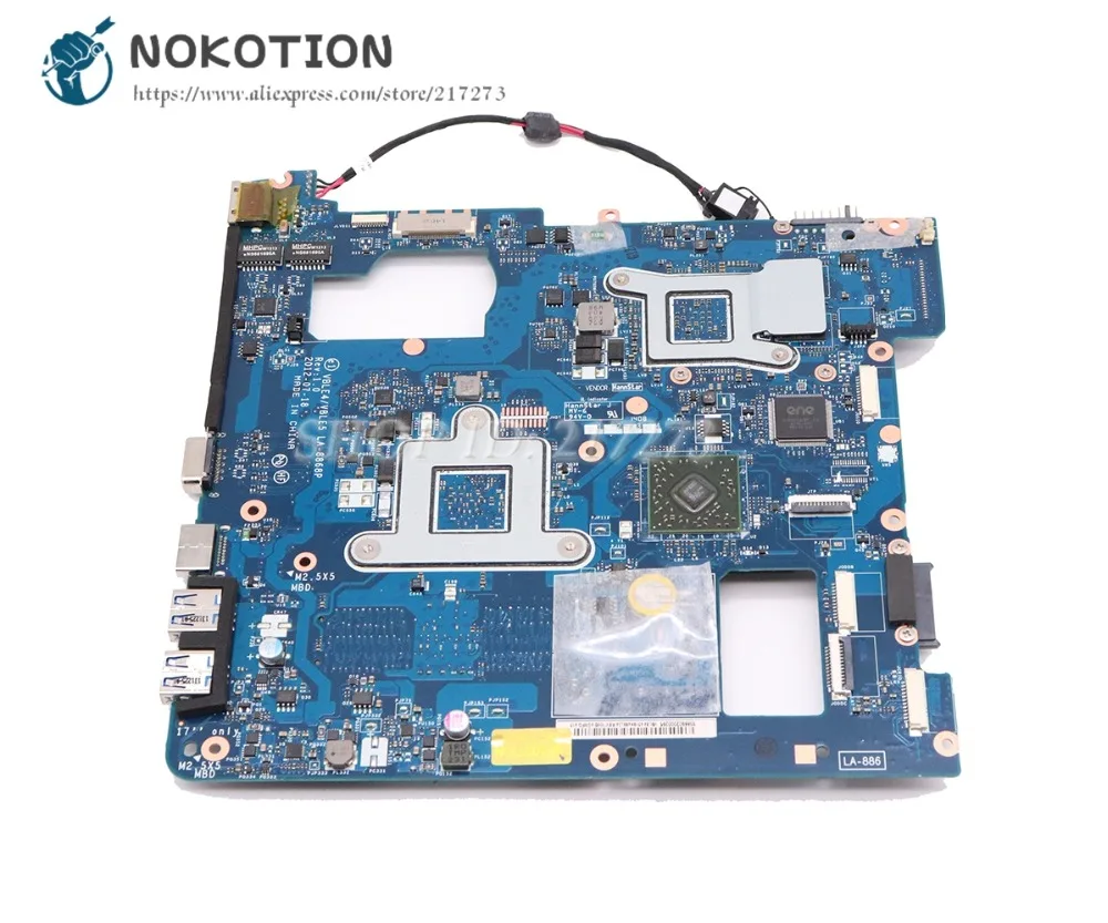 NOKOTION материнская плата для ноутбука Samsung NP355 NP355E5C VBLE4 VBLE5 V5 материн|Материнские