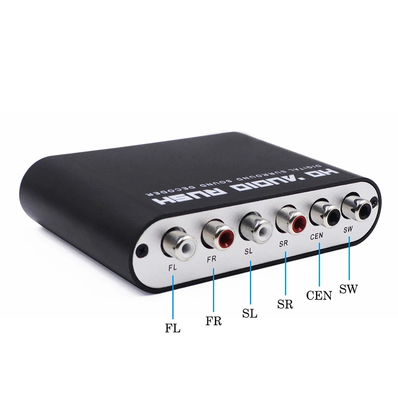 DTS AC3 5 1 CH SPDIF коаксиальный цифровой аудио DTS/AC-3 до аналоговый декодер