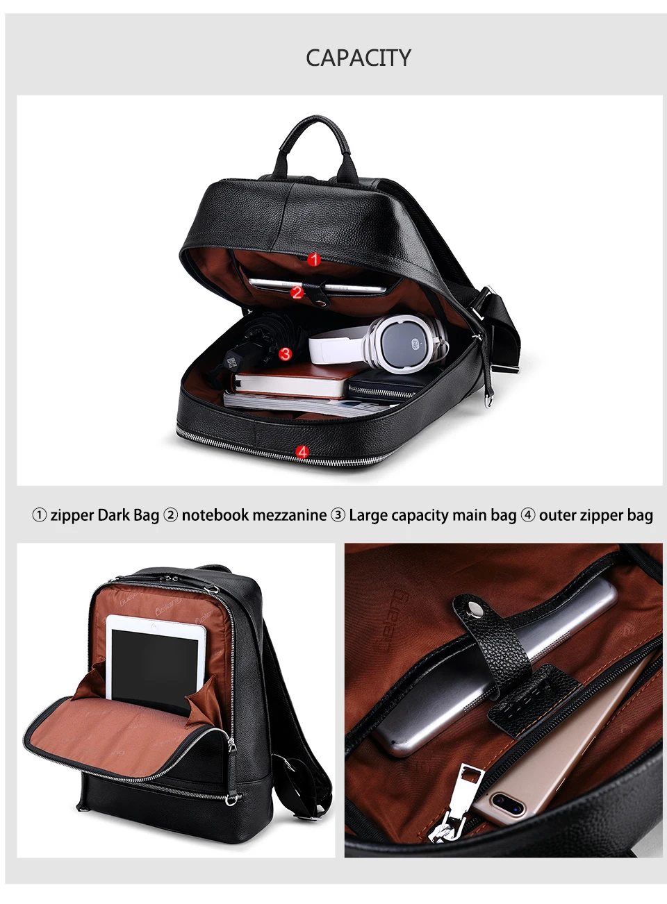 Backapack пояса из натуральной кожи для мужчин повседневное рюкзаки для школы дорожная сумка кожа модные сумки на плечо Винтаж обувь для мальчико