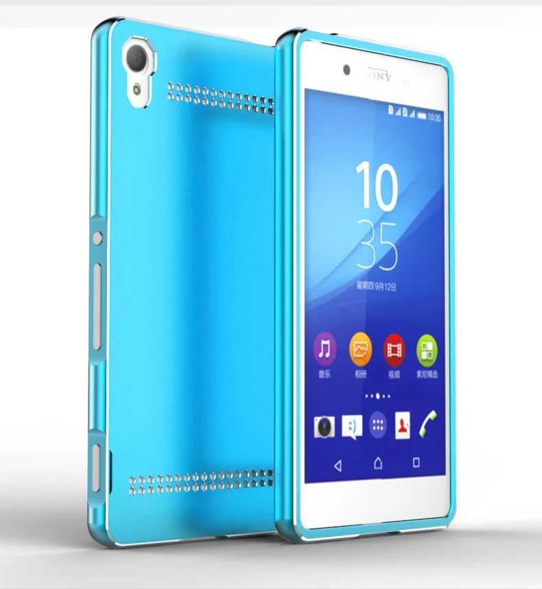 Металлический алюминиевый чехол для Sony Z 5 металлическая рамка с задней крышкой