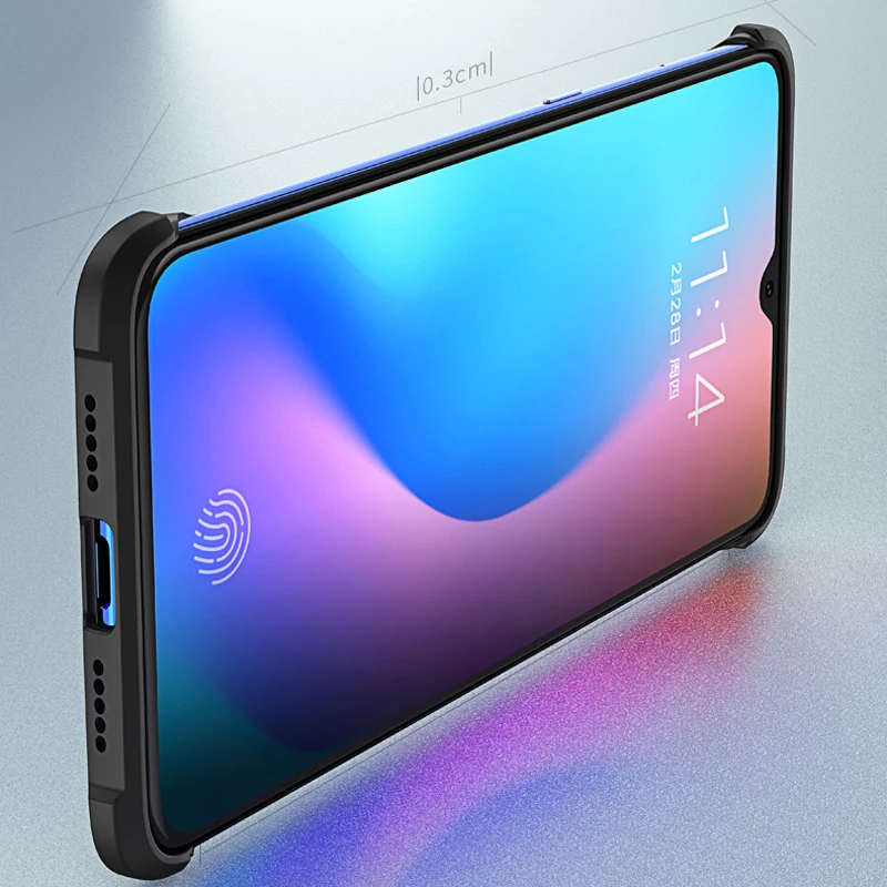 XUNDD для Xiaomi Mi 9 чехол Бампер Защитный s подушка безопасности четыре угла анти-осень