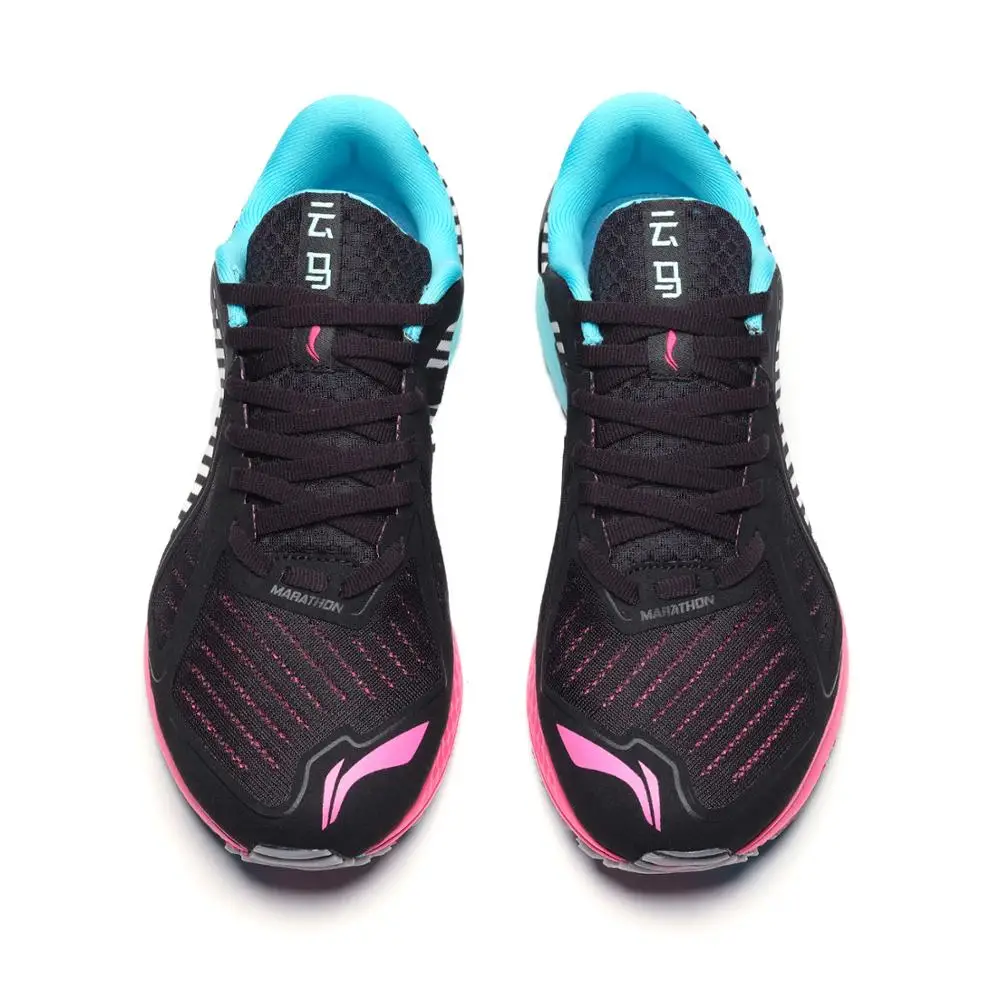 LI Ning/Женская обувь средней высоты для гонок профессиональная бега Легкие дышащие