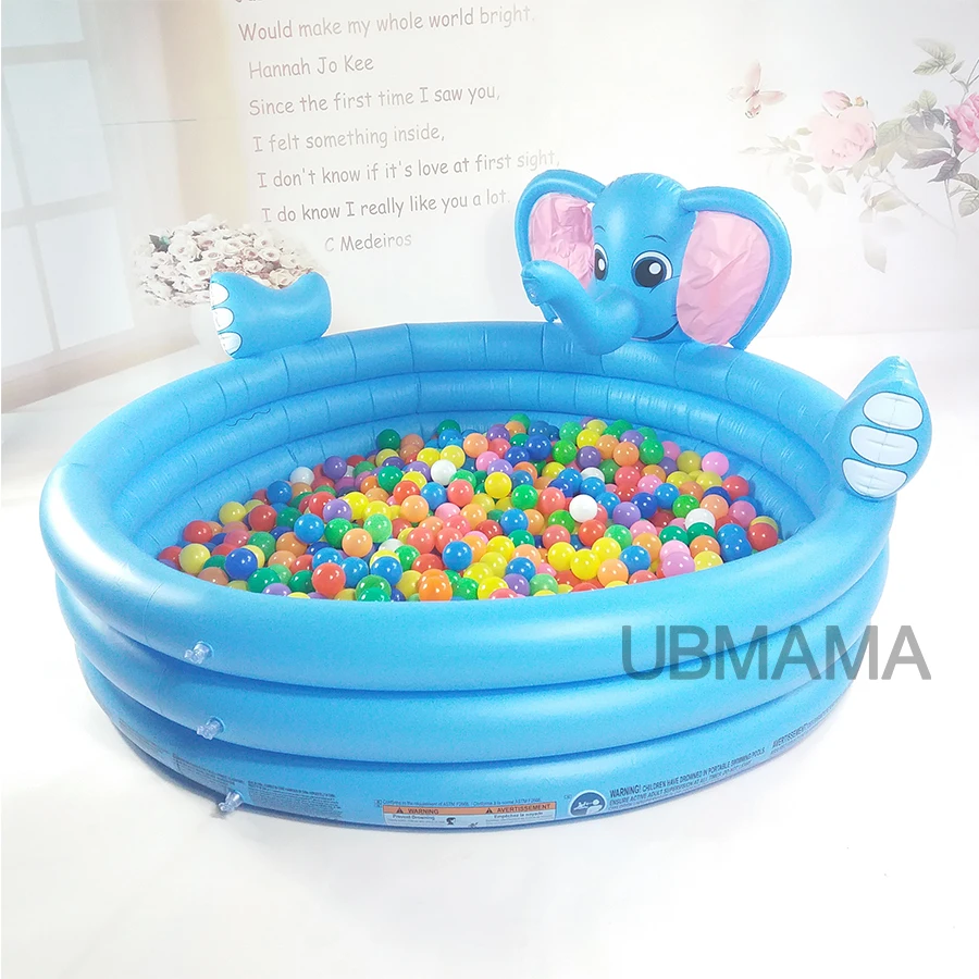Многофункциональный милый слон детский надувной бассейн для купания семейная