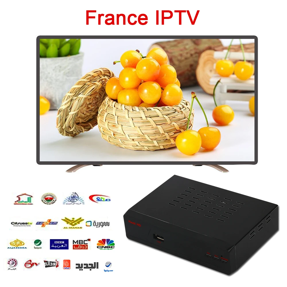 IP tv box HaosiHD спутниковый ресивер с Ip tv Европа 1 год аккаунт free3300 арабский Италия Швеция Великобритания французская Германия Африка chs