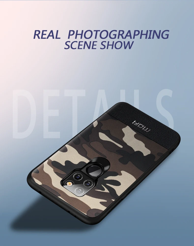 Для huawei mate 20 x чехол MOFi mate20 задняя крышка Камуфляжный узор противоударный защитный чехол для mate 20 pro Чехол