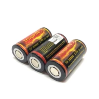 3pcslot trustfire 6000mah 3 7v 32650 lithium ion battery rechargeable batteries with pcb protected board for led flashlights