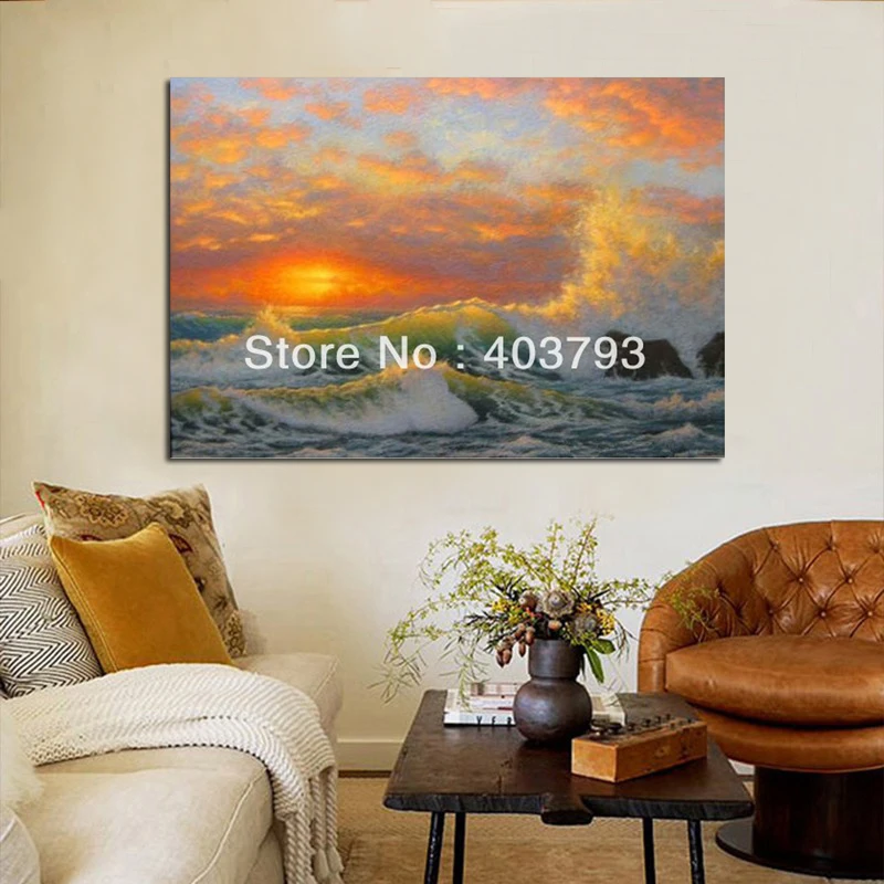 Современная абстрактная картина маслом на холсте огромное настенное искусство