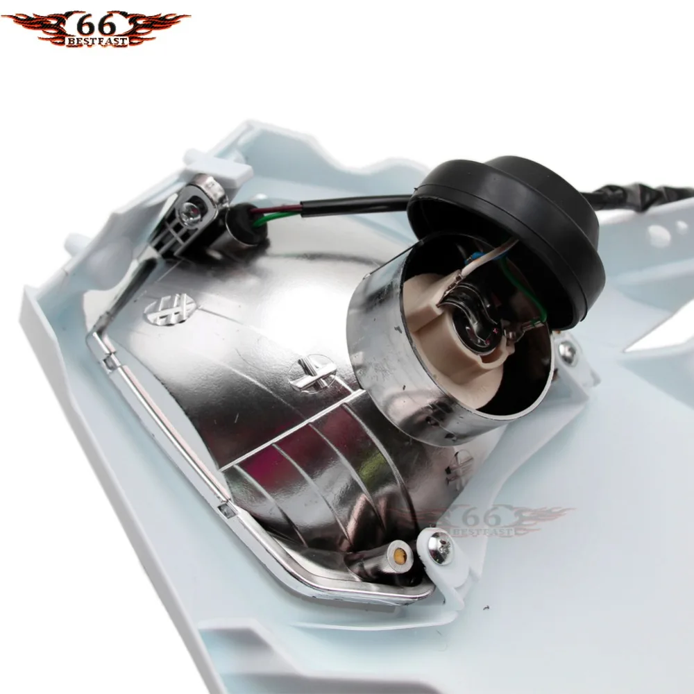 Белый Универсальный налобный фонарь для SX EXC XCF SXF XCW SMR Motocross Enduro внедорожный