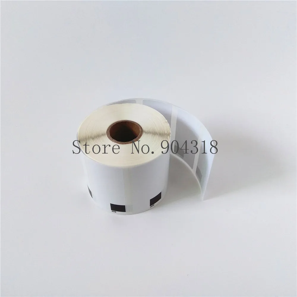 Термоэтикетки Brother DK 11209 DK11209 50 x рулонов совместимые с DK-11209 1209 29х62 мм QL 570 580 700 720 1050