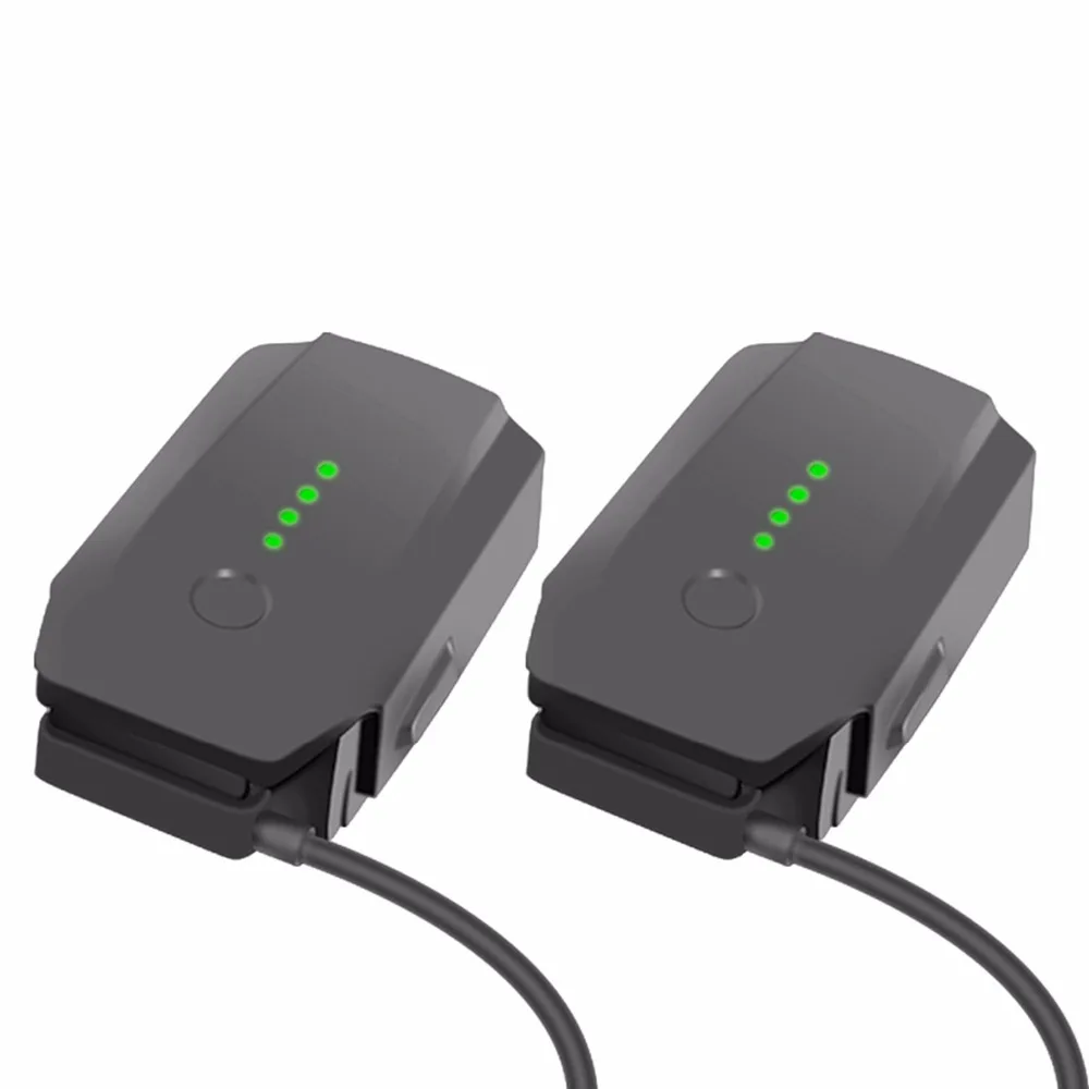 Автомобильное зарядное устройство 2 в 1 для DJI Mavic Pro Platinum портативное с двумя