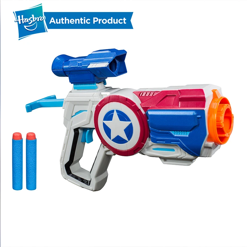 Hasbro Marvel Мстители: Endgame: Nerf Капитан Америка Железный человек ассемблер Шестерня