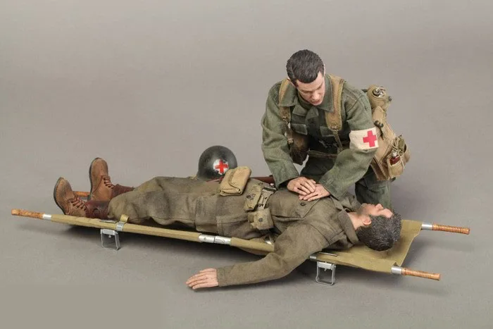 1/6 WWII 77-я стрелковая дивизия боевой медик армейская пехотная дивизия медицинские солдаты модель A80126 модель с головой лепить тело m3