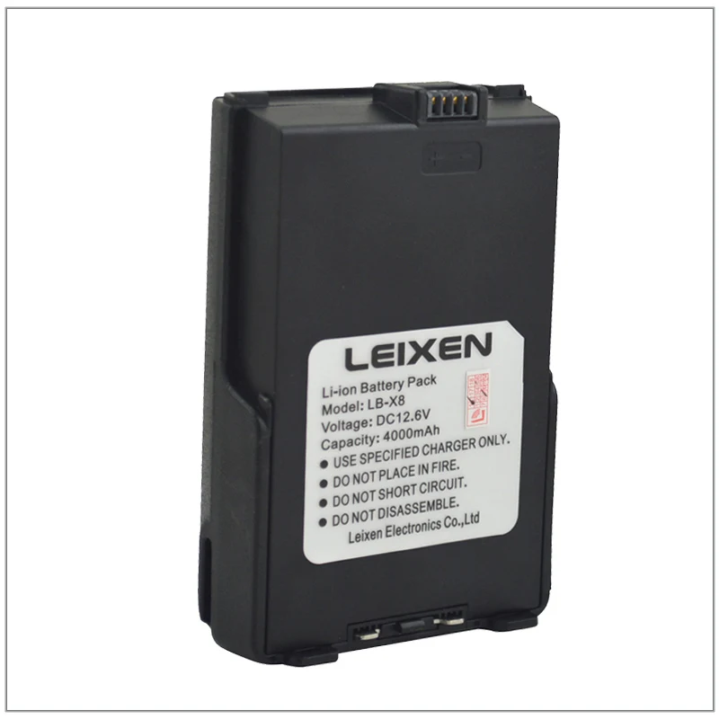 Оригинальный аккумулятор LEIXEN DC12.6V 4000 мАч литий ионный для NOTE 25 Вт портативная FM
