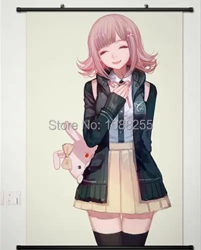 Домашний декор аниме Danganronpa Dangan Ronpa Chiaki Nanami плакат прокрутка стены новый|wall scroll|home