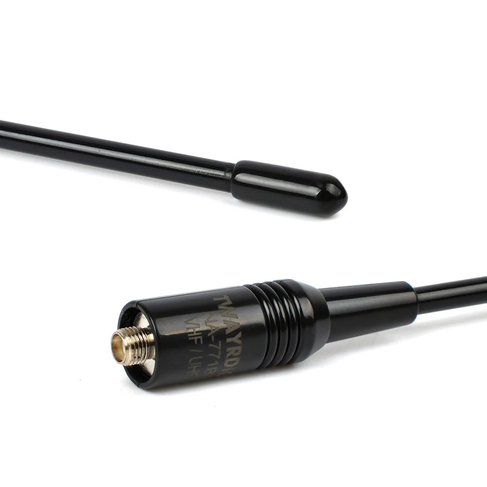 HYS NA 771B FRP SMA женский многоцветный 5 видов цветов антенна Dual Band VHF/UHF 144/430 мГц два