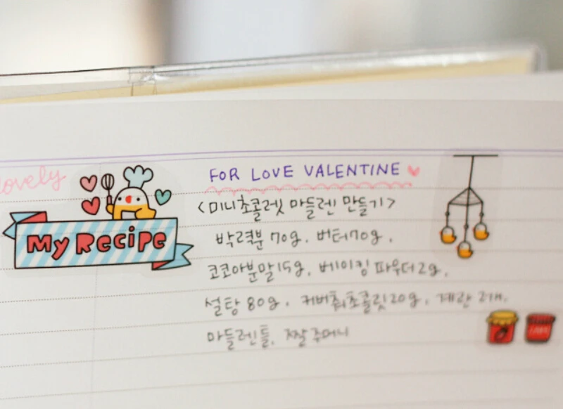 Прекрасный DIY Стикеры планировщик календарная книга милый наклейка на дневник