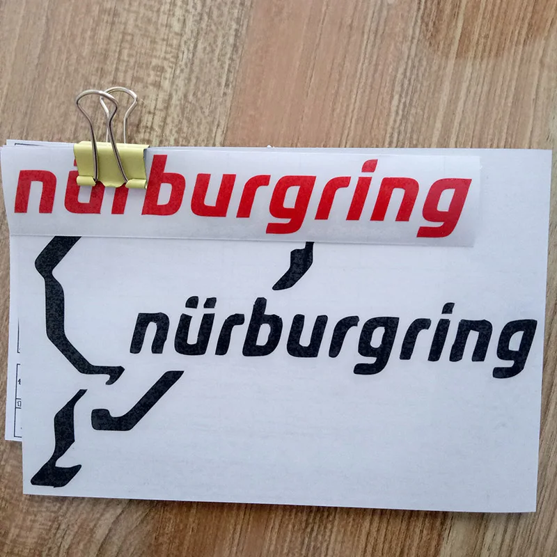 Забавная виниловая наклейка Nurburgring Jdm гонка на окно автомобиля декоративная